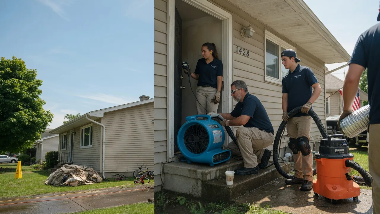 Water Damage Restoration in Valier, PA near me
